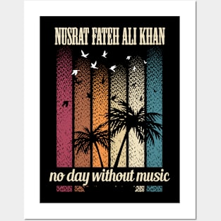 NUSRAT FATEH ALI KHAN BAND Posters and Art